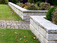 Gartenmauer